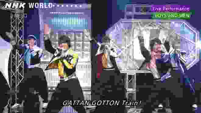 BOYS AND MEN - "GATTAN GOTTON Go! (ガッタンゴットンGo!)" [Live Performance] - J-MELO