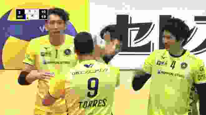 【Vリーグ公式】2020/02/01 ハイライト #東レアローズ vs #堺ブレイザーズ