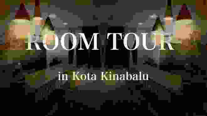 ROOM TOUR in KOTA KINABALU 　　まったりとゲストハウスの紹介です。