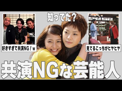 【ガルちゃん芸能】犬猿の仲！共演NGな芸能人を紹介【ゆっくり解説】